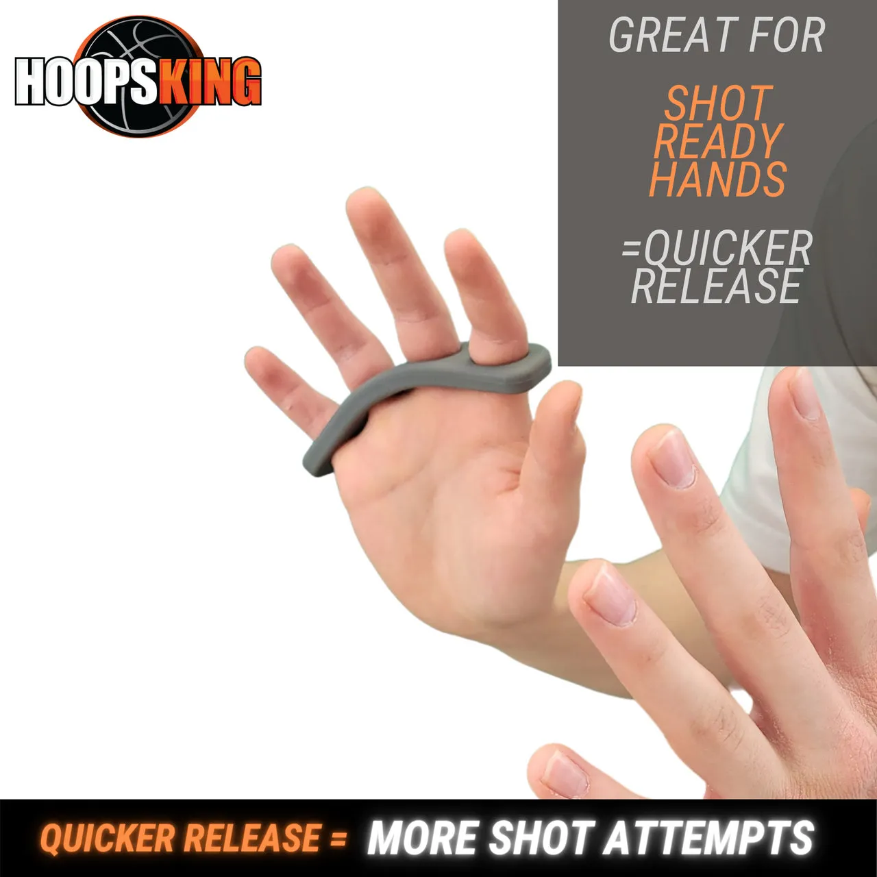 Hot Shot Basketball Finger Spacing Training Aid