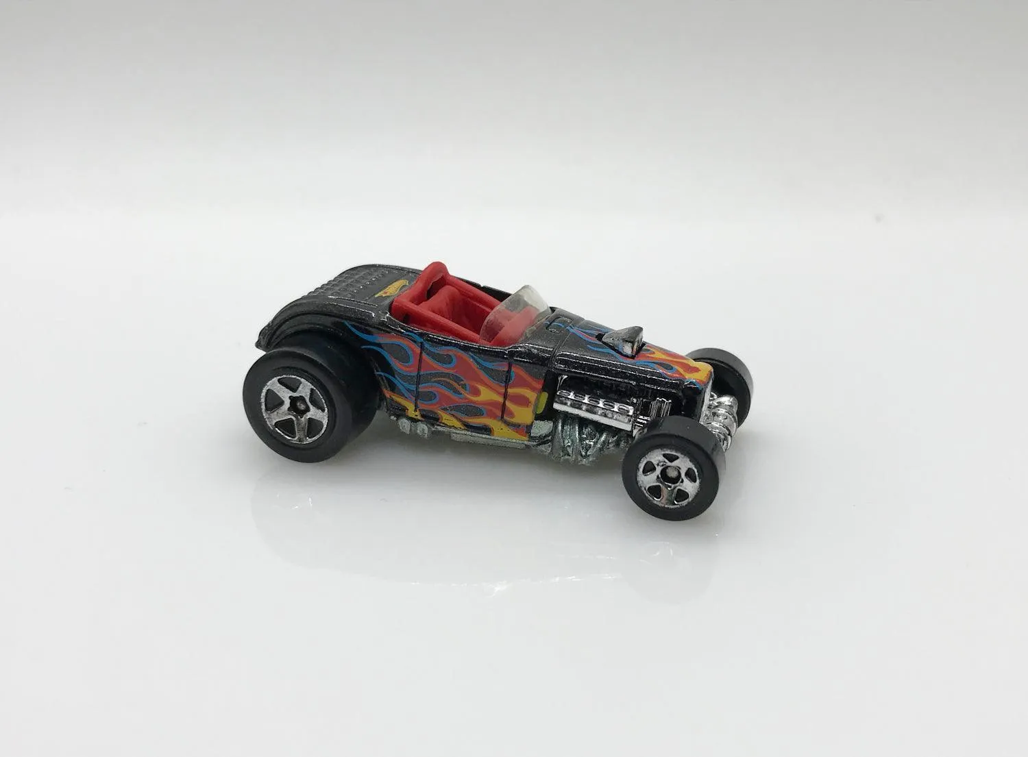 Hot Wheels Black Open Top Deuce Roadster (2010)