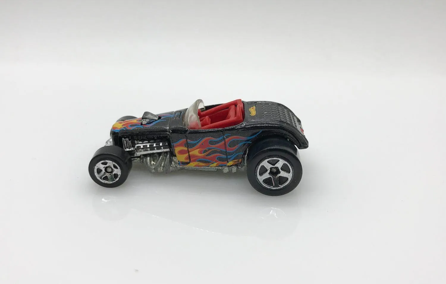 Hot Wheels Black Open Top Deuce Roadster (2010)