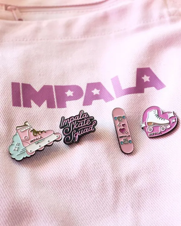 Impala Skate Enamel Pin Pack