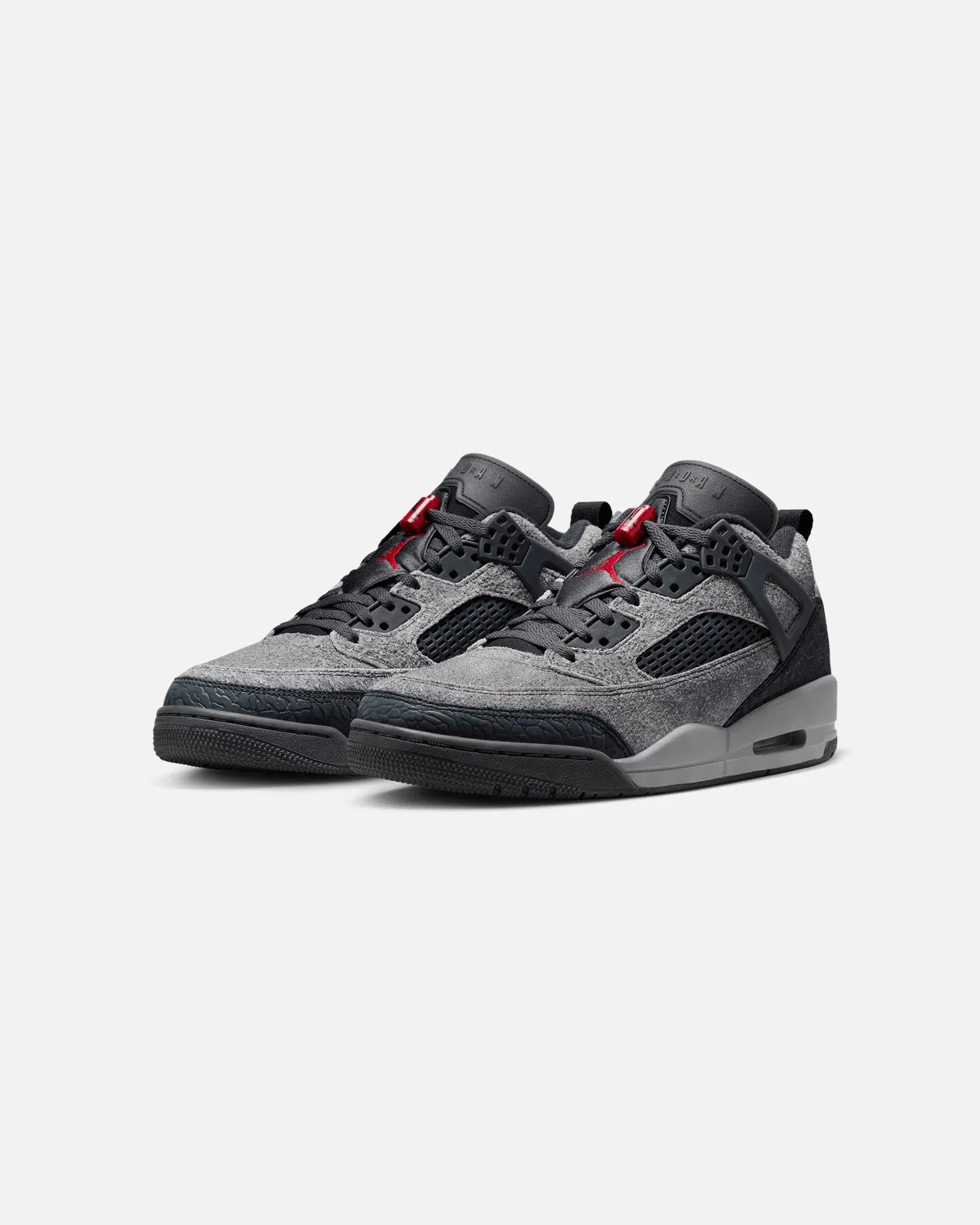 Jordan Spizike Low Anthracite/Gym Red