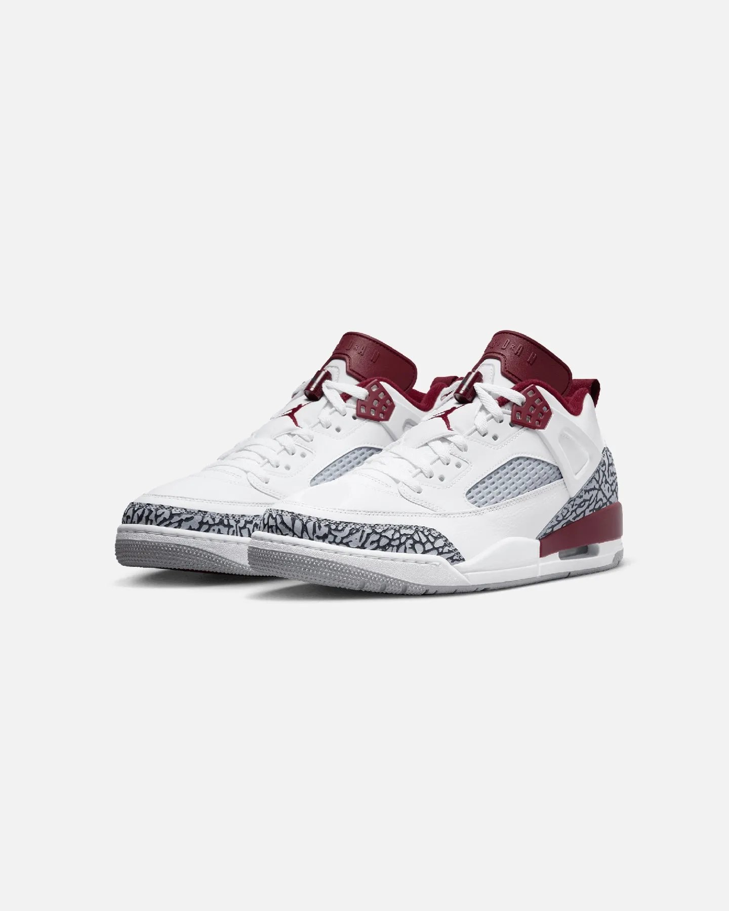 Jordan Spizike Low White/Team Red-Wolf Grey