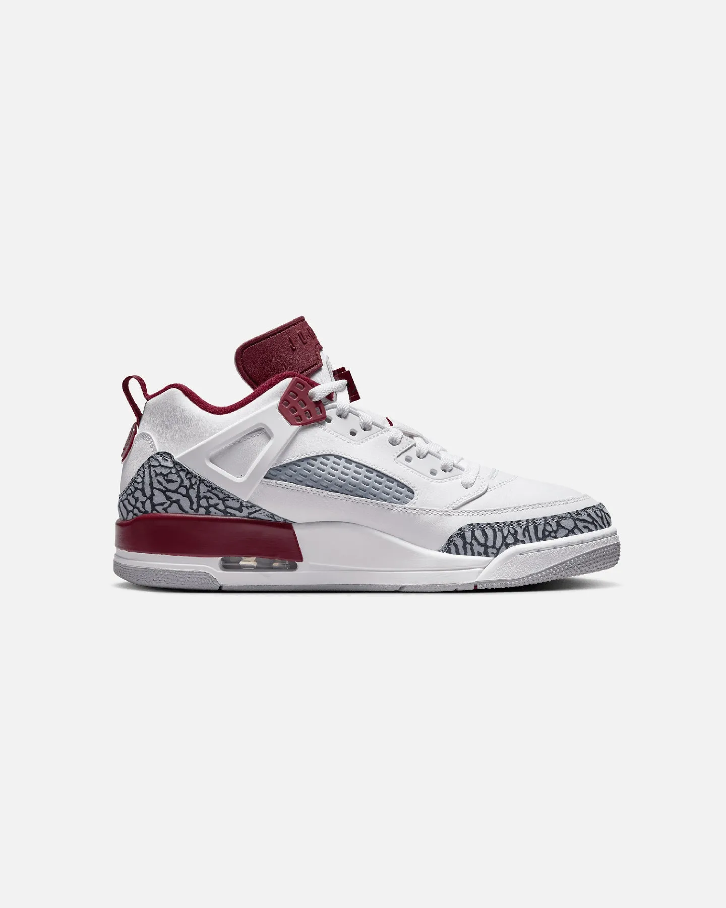 Jordan Spizike Low White/Team Red-Wolf Grey