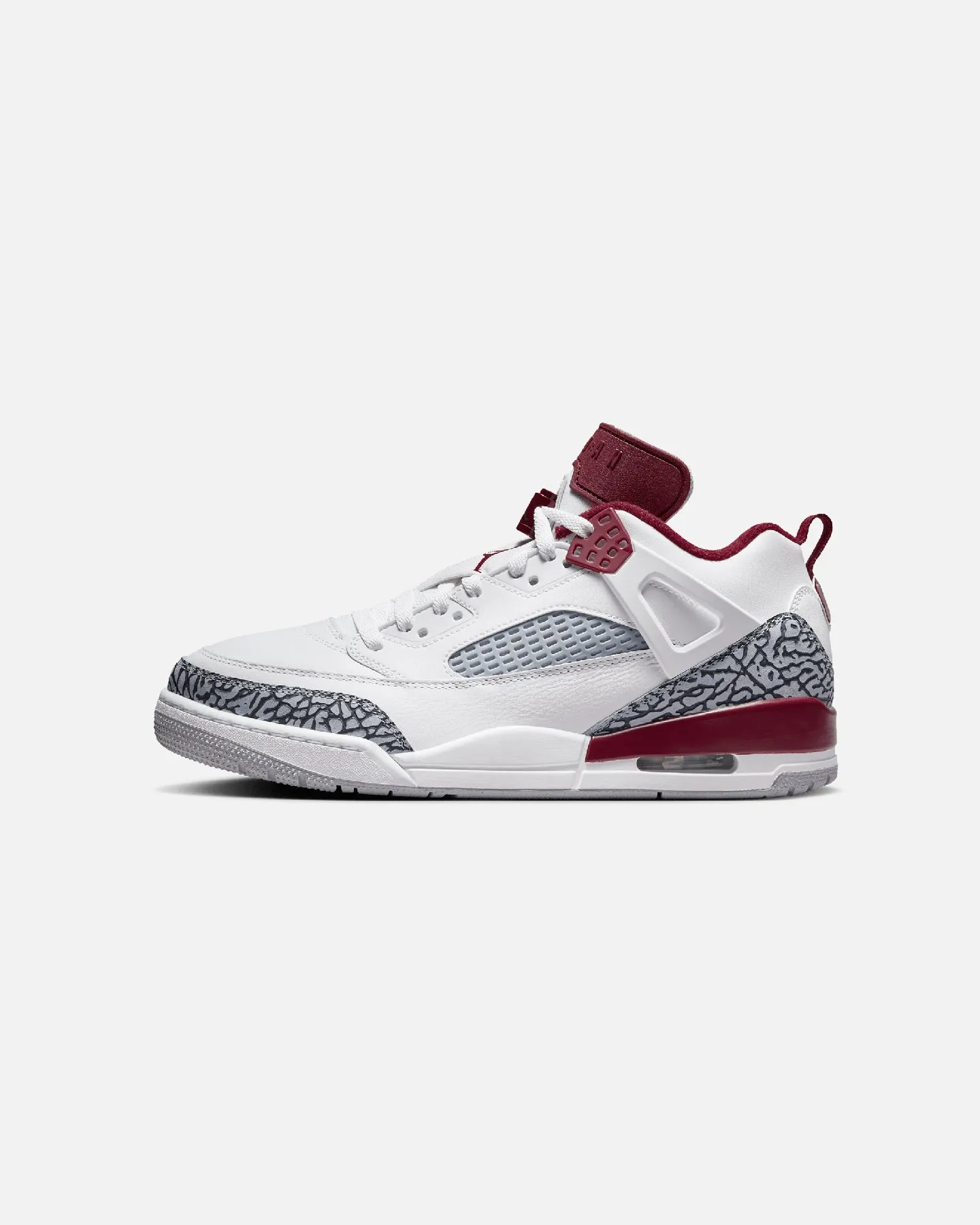 Jordan Spizike Low White/Team Red-Wolf Grey