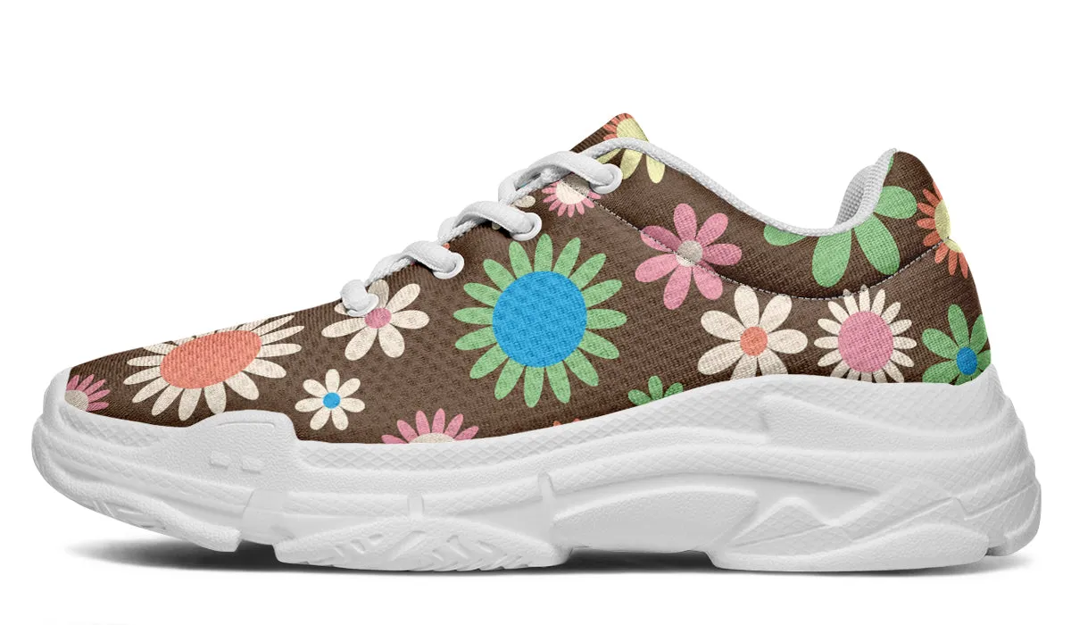 Judy's Flowers Chunky Sneakers