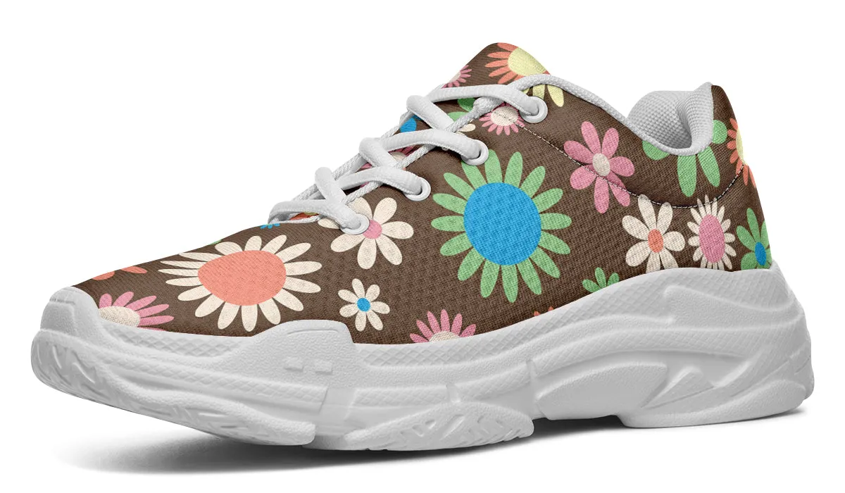 Judy's Flowers Chunky Sneakers