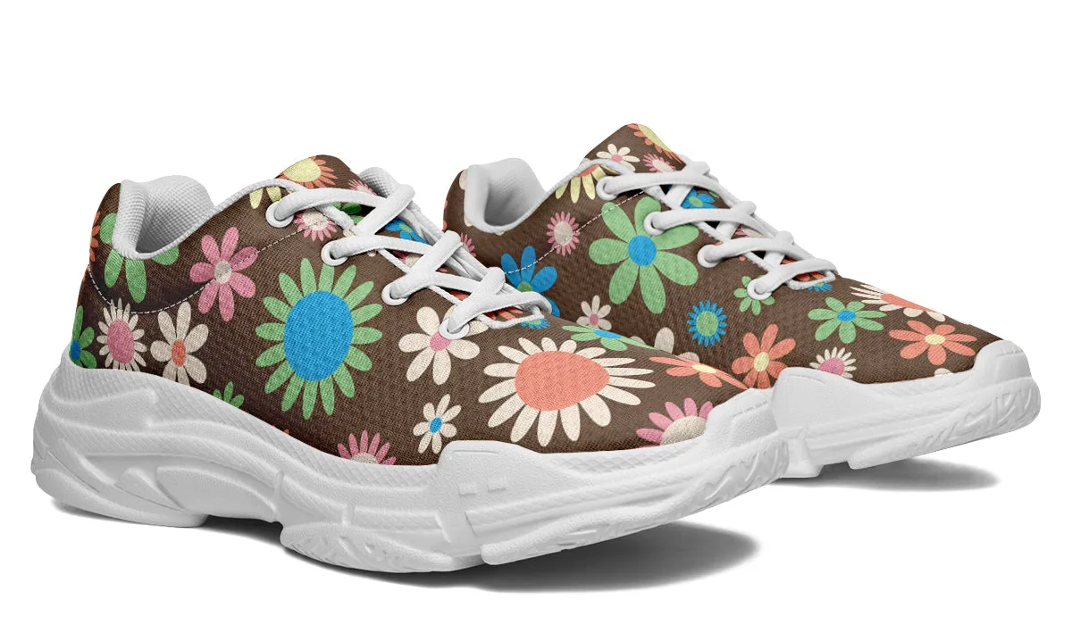 Judy's Flowers Chunky Sneakers