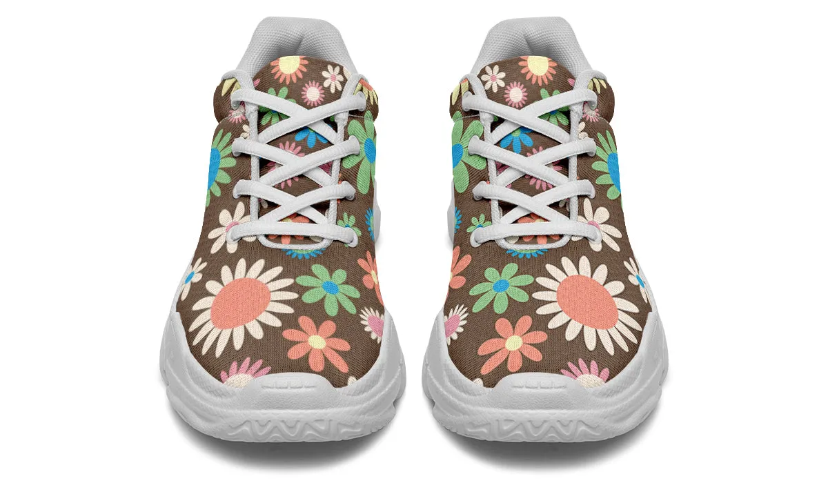 Judy's Flowers Chunky Sneakers