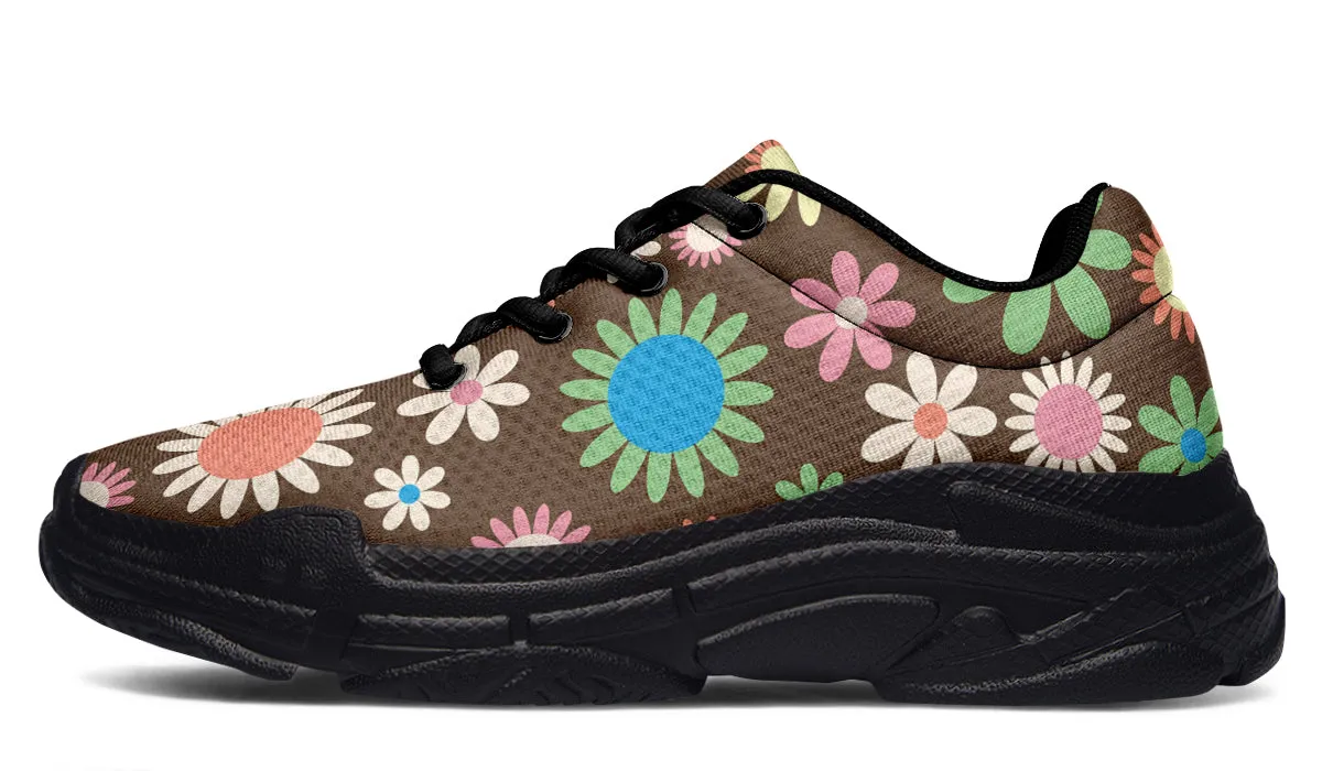 Judy's Flowers Chunky Sneakers