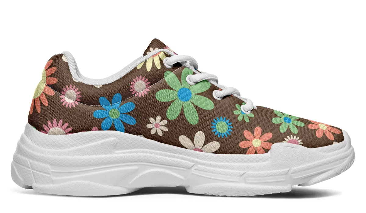 Judy's Flowers Chunky Sneakers