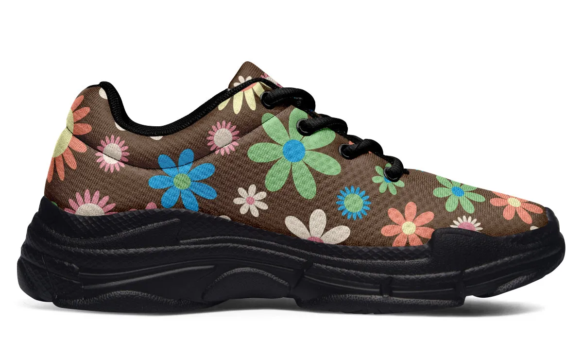 Judy's Flowers Chunky Sneakers