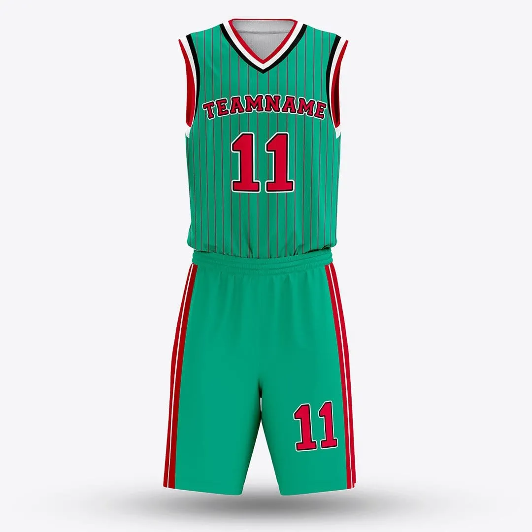 Left Auto - Customized Sublimated Basketball Set