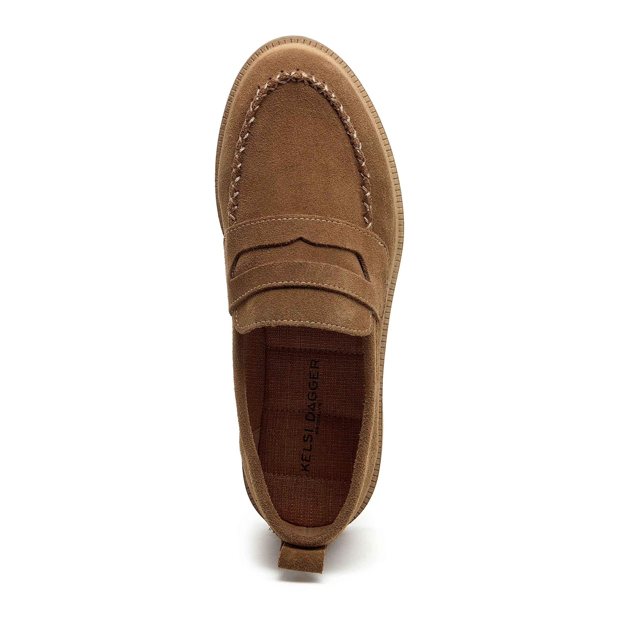 Lens Armadillo Suede Loafers