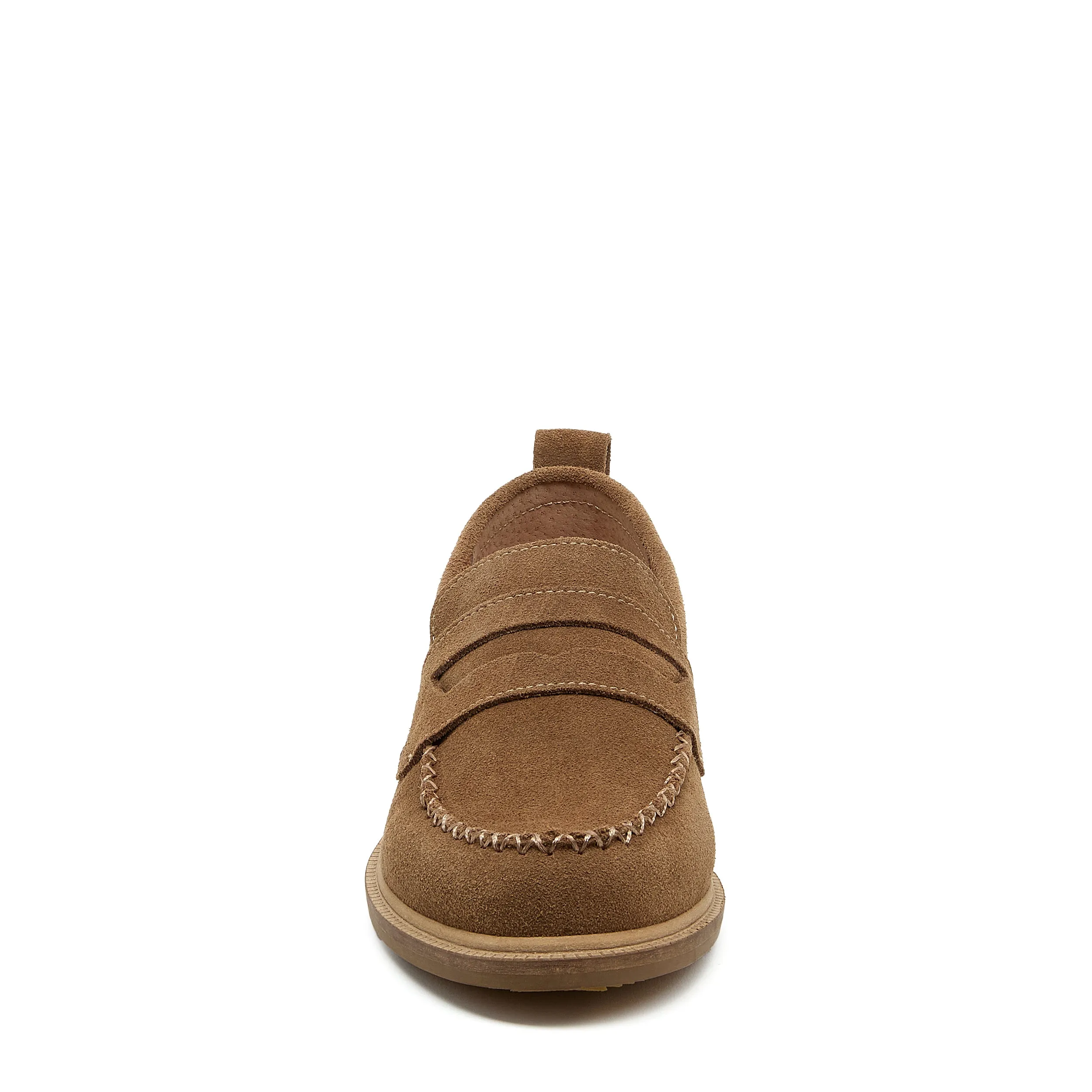 Lens Armadillo Suede Loafers