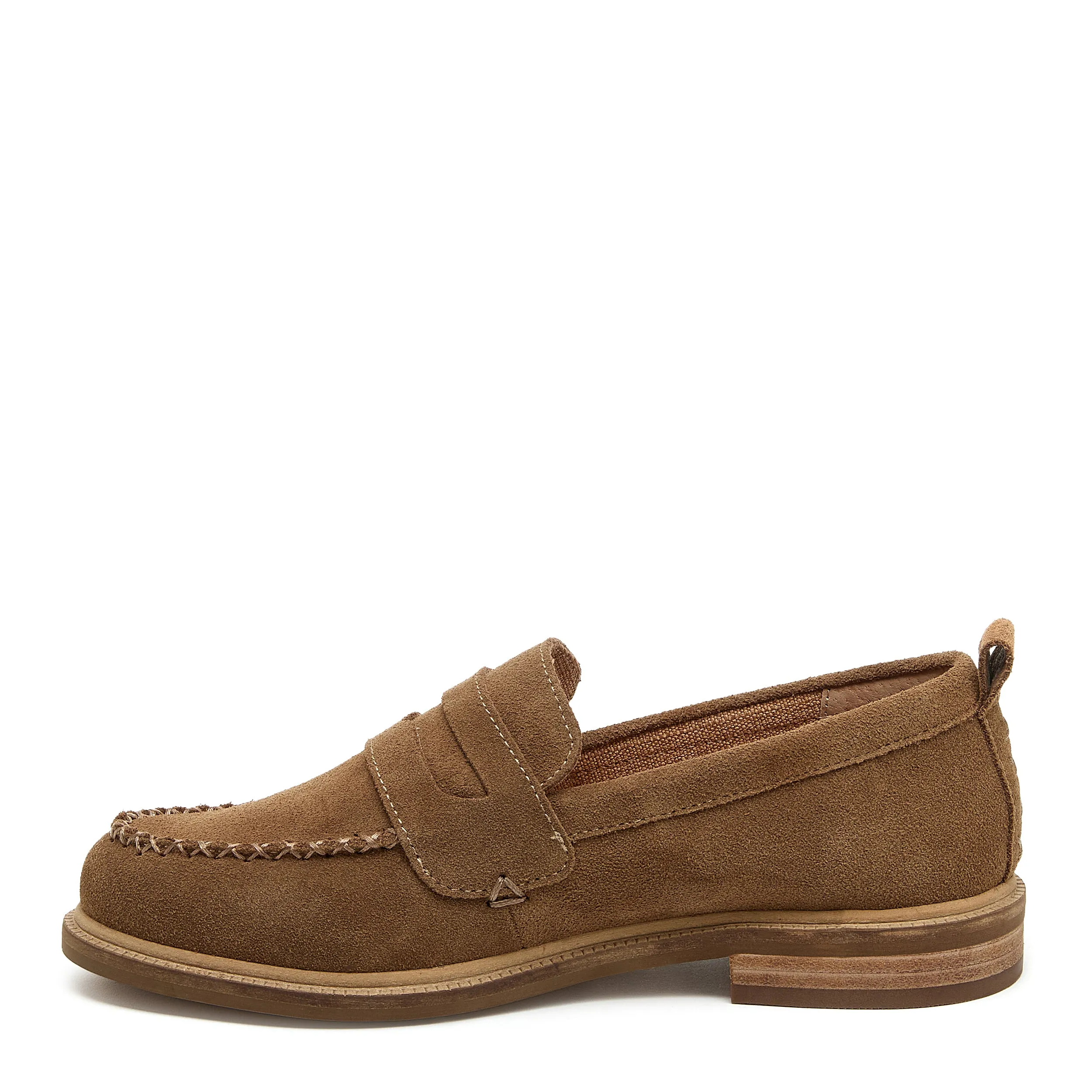 Lens Armadillo Suede Loafers