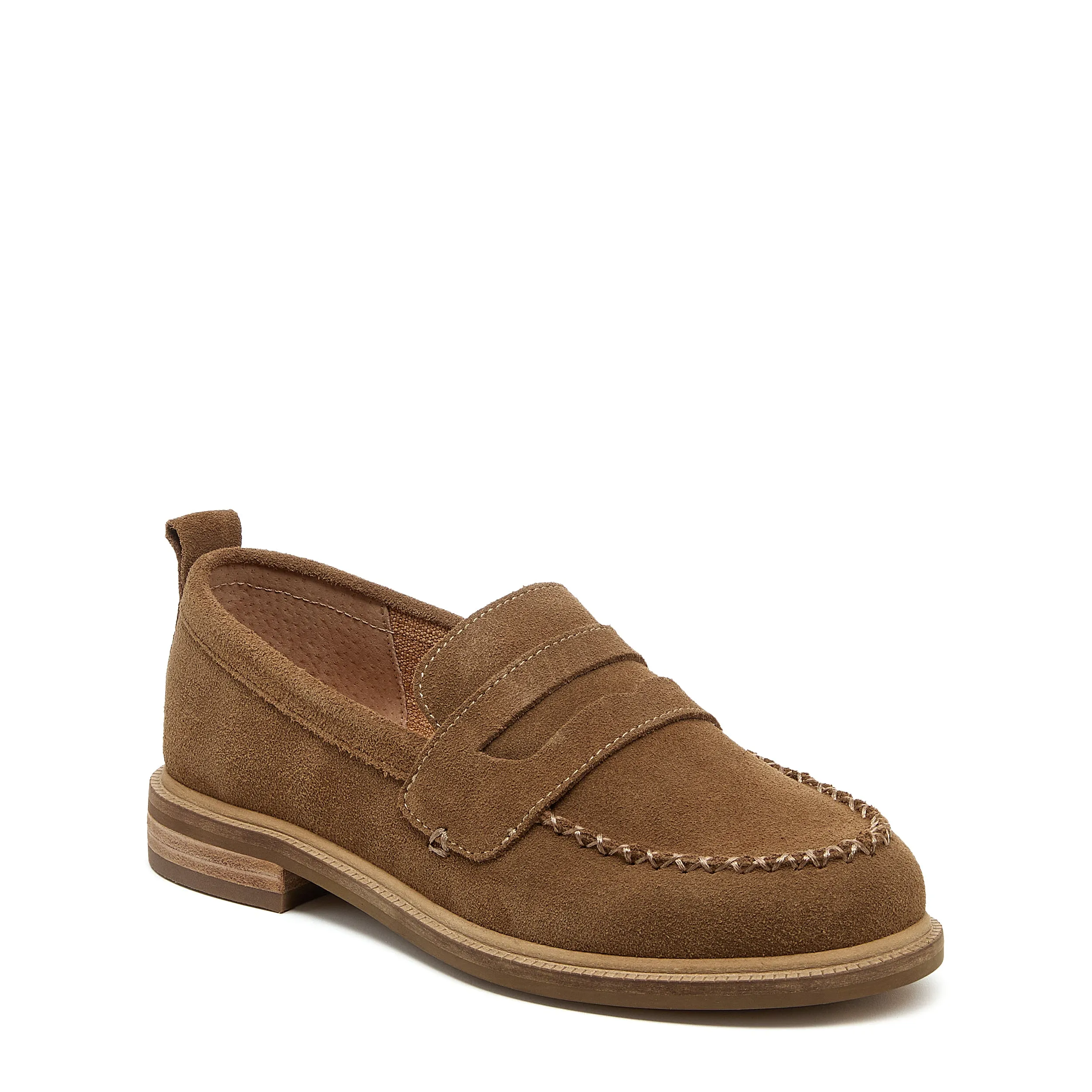 Lens Armadillo Suede Loafers