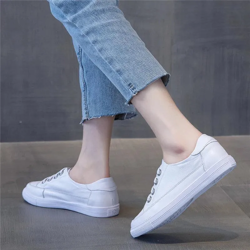 LH270 Women's Casual Shoes - Classic White Sneakers