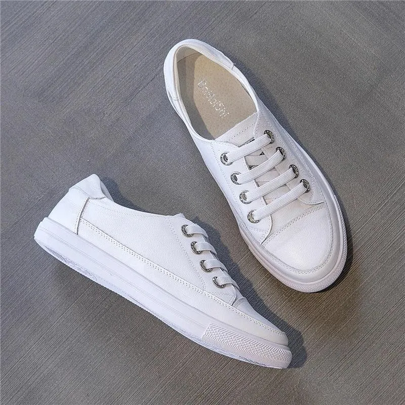 LH270 Women's Casual Shoes - Classic White Sneakers