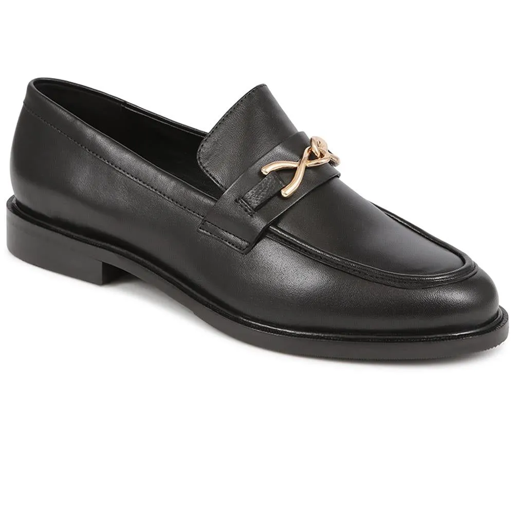 Mari Leather Loafers - MARI / 324 373