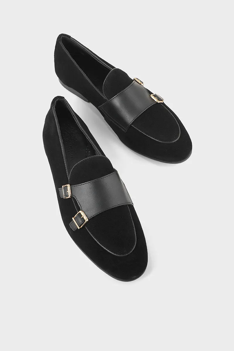 Men Formal Loafers M22084-Black