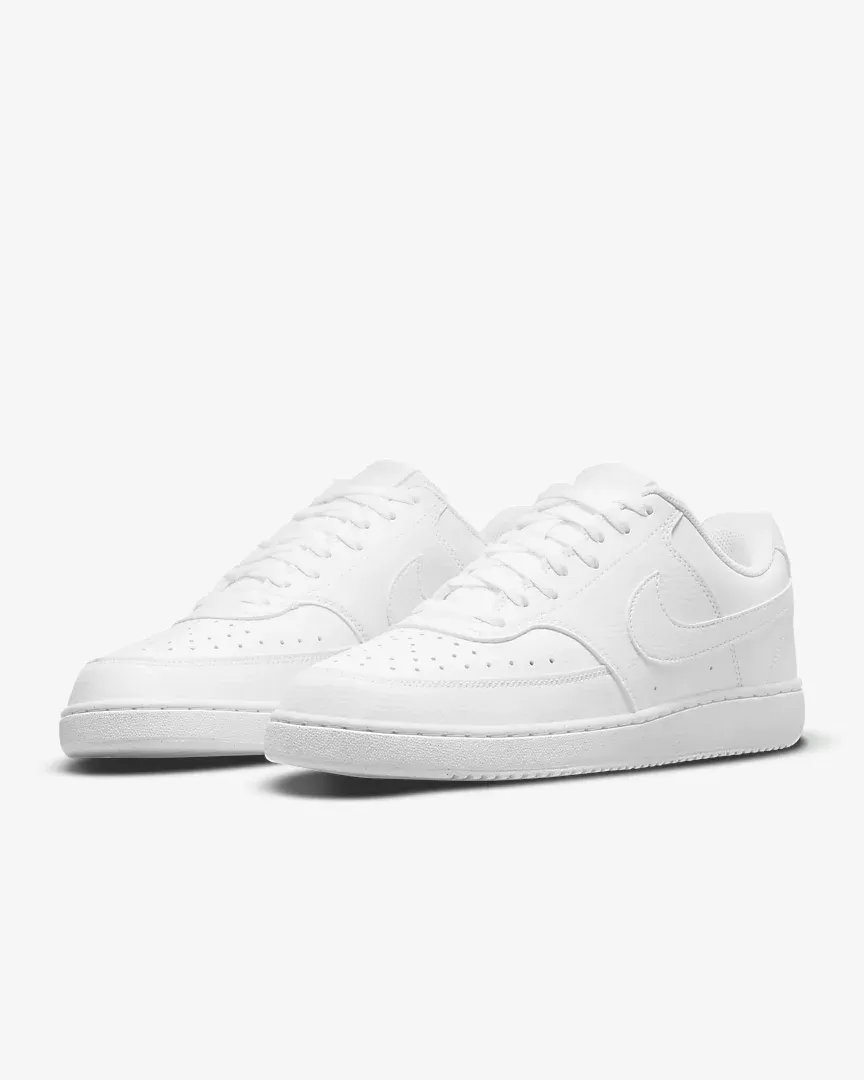 Men's Court Vision Low Next Nature Shoes - White