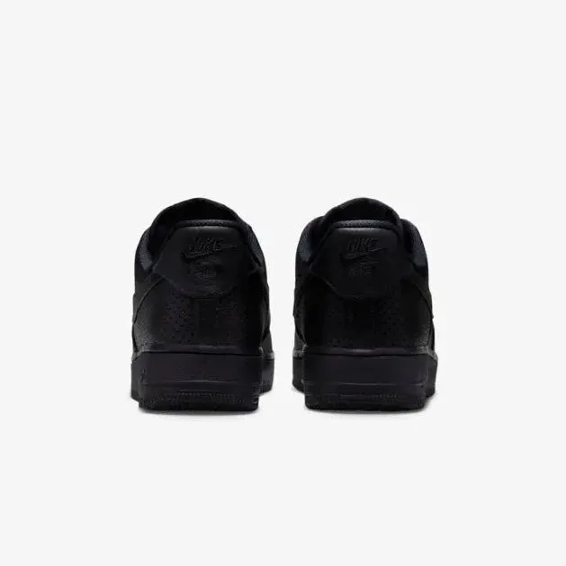 Men's Nike Air Force 1 - BLACK/BLACK-GAME ROYAL