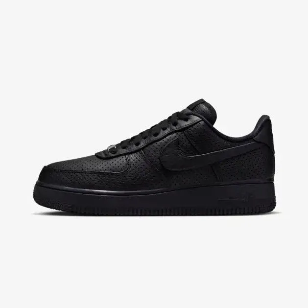 Men's Nike Air Force 1 - BLACK/BLACK-GAME ROYAL