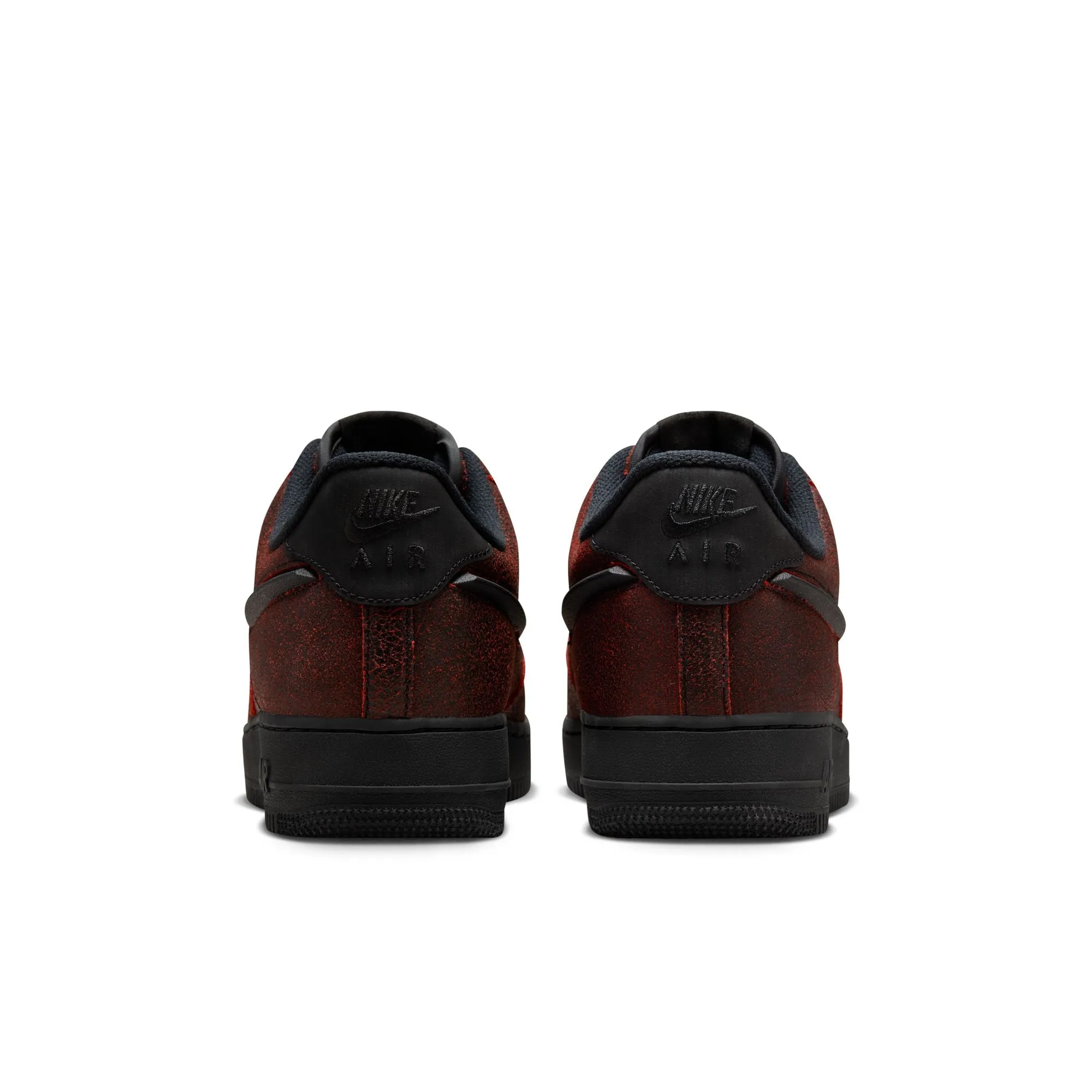 Men's Nike Air Force 1 Retro Halloween QS - BLACK/BLACK-CRIMSON