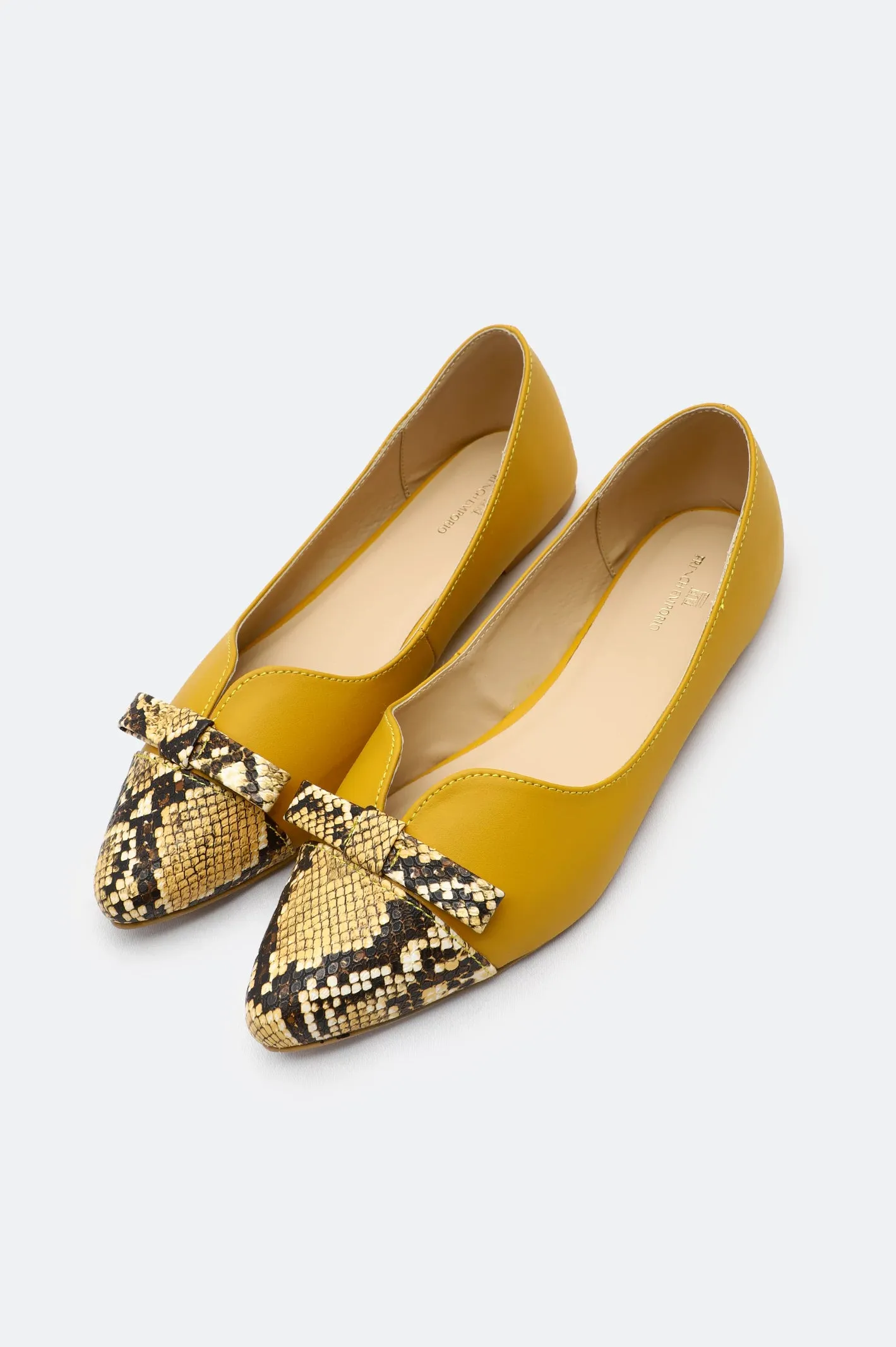 Mustard Ladies Formal Mules