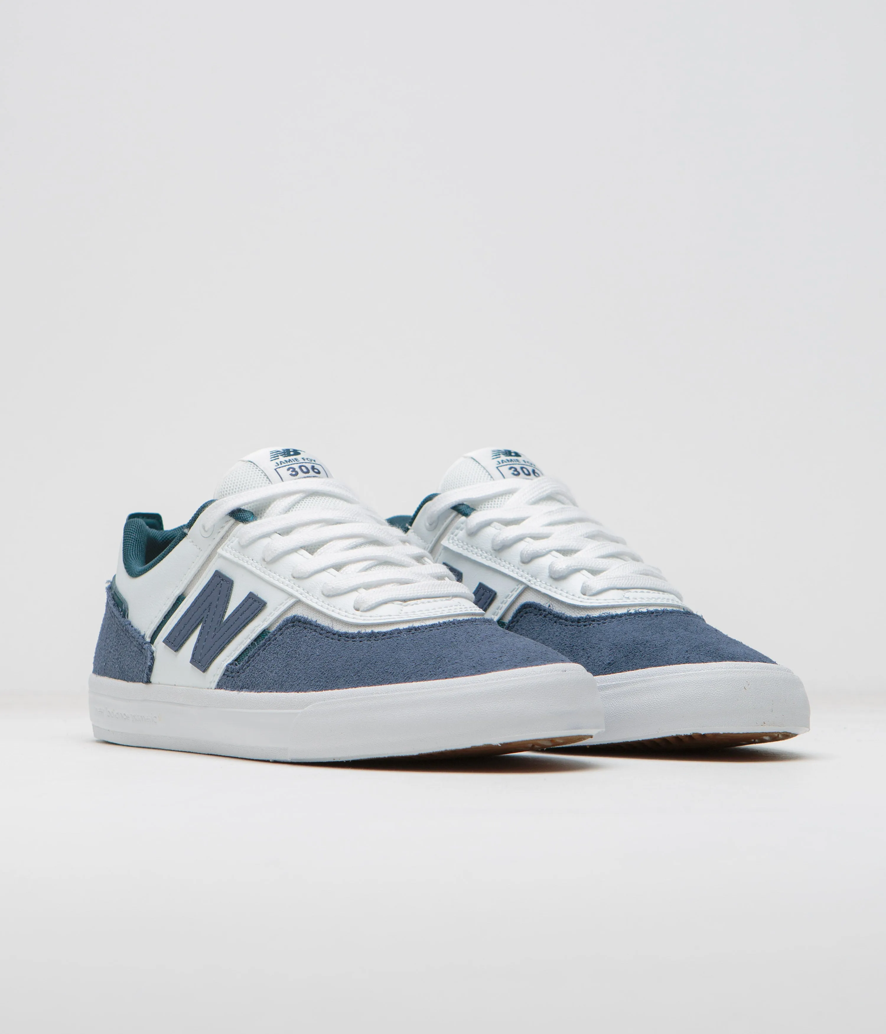 New Balance Numeric 306 Jamie Foy Shoes - Vintage Indigo / White