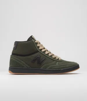 New Balance Numeric 440 Hi Shoes - Olive / Black