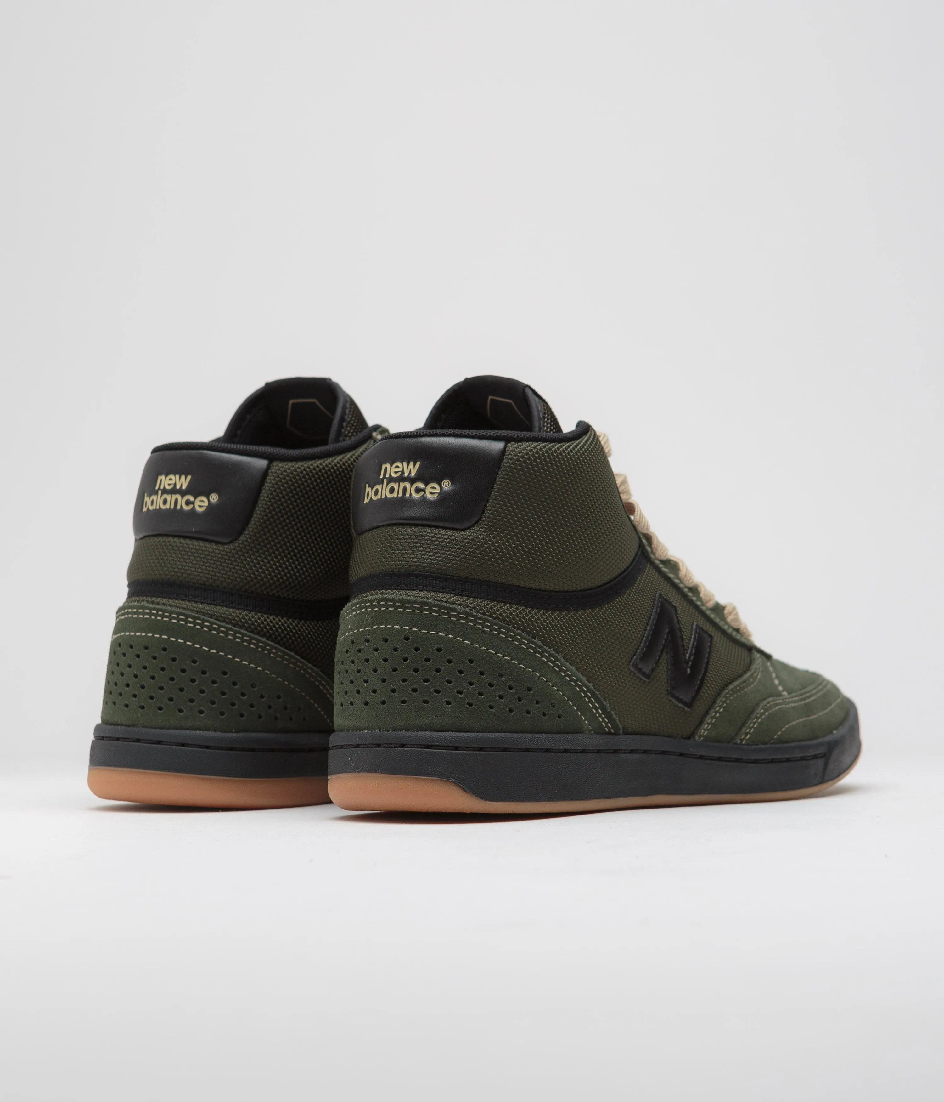 New Balance Numeric 440 Hi Shoes - Olive / Black