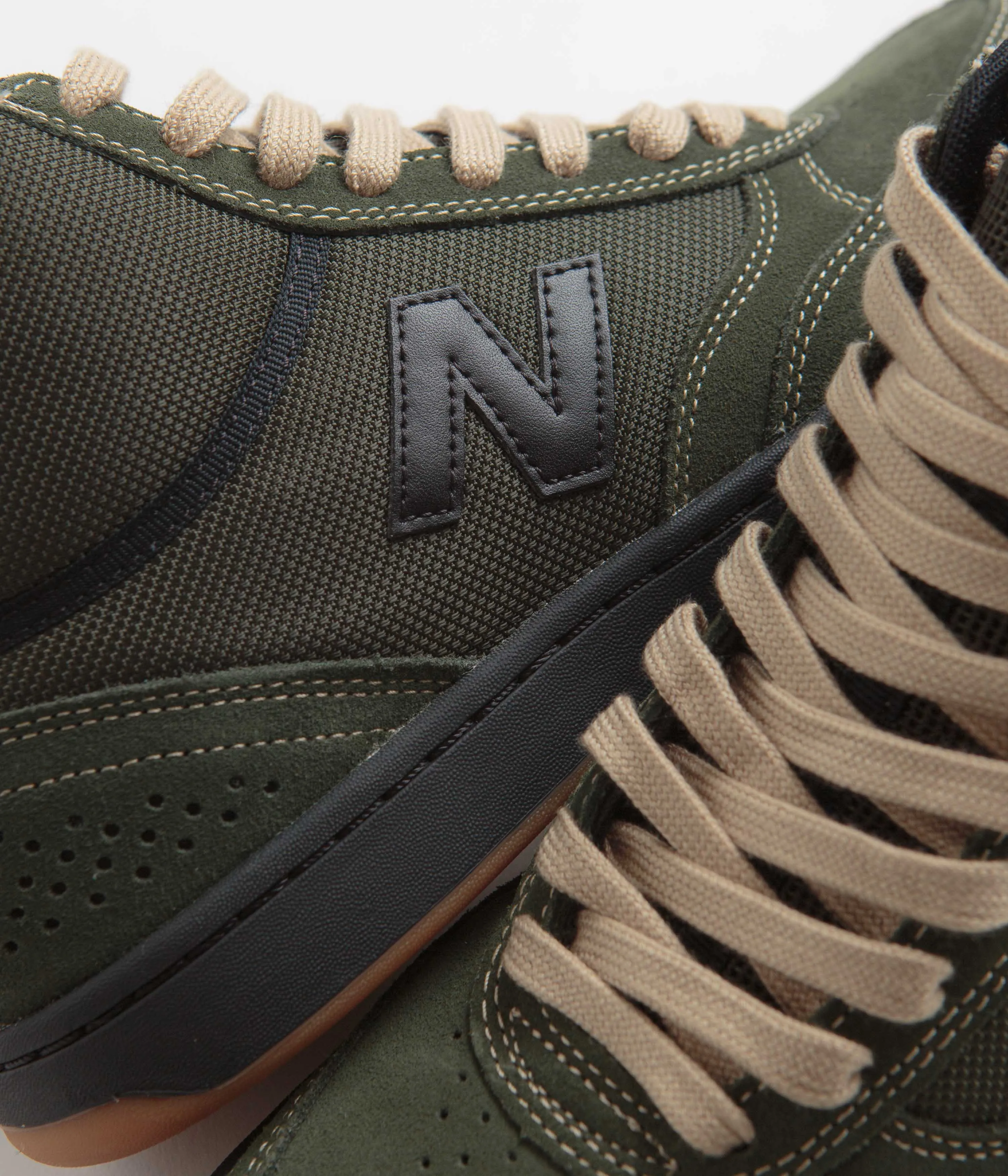 New Balance Numeric 440 Hi Shoes - Olive / Black