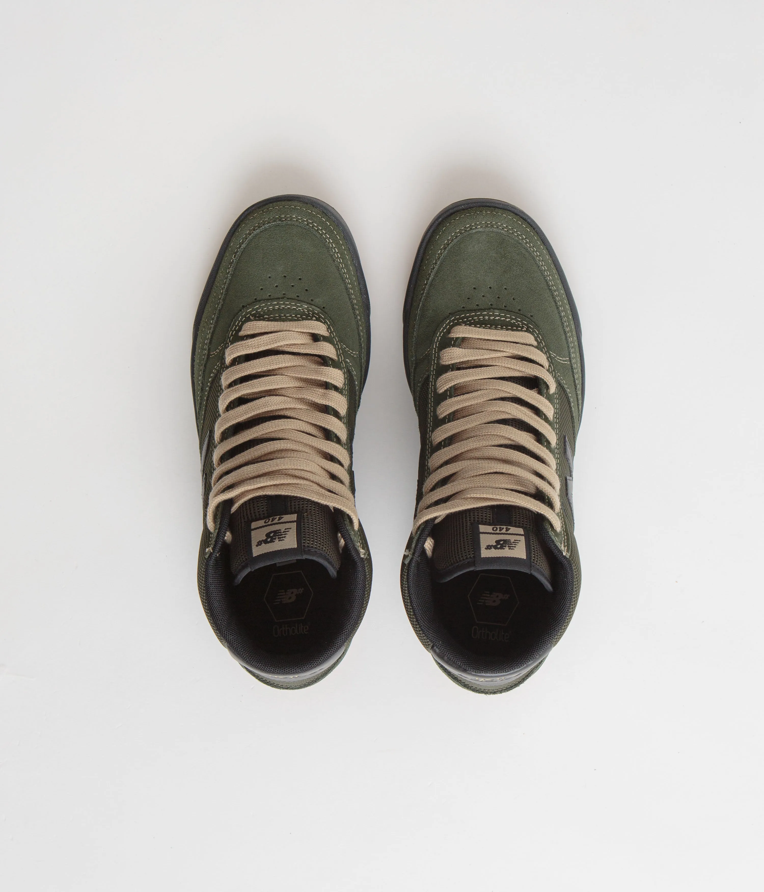 New Balance Numeric 440 Hi Shoes - Olive / Black