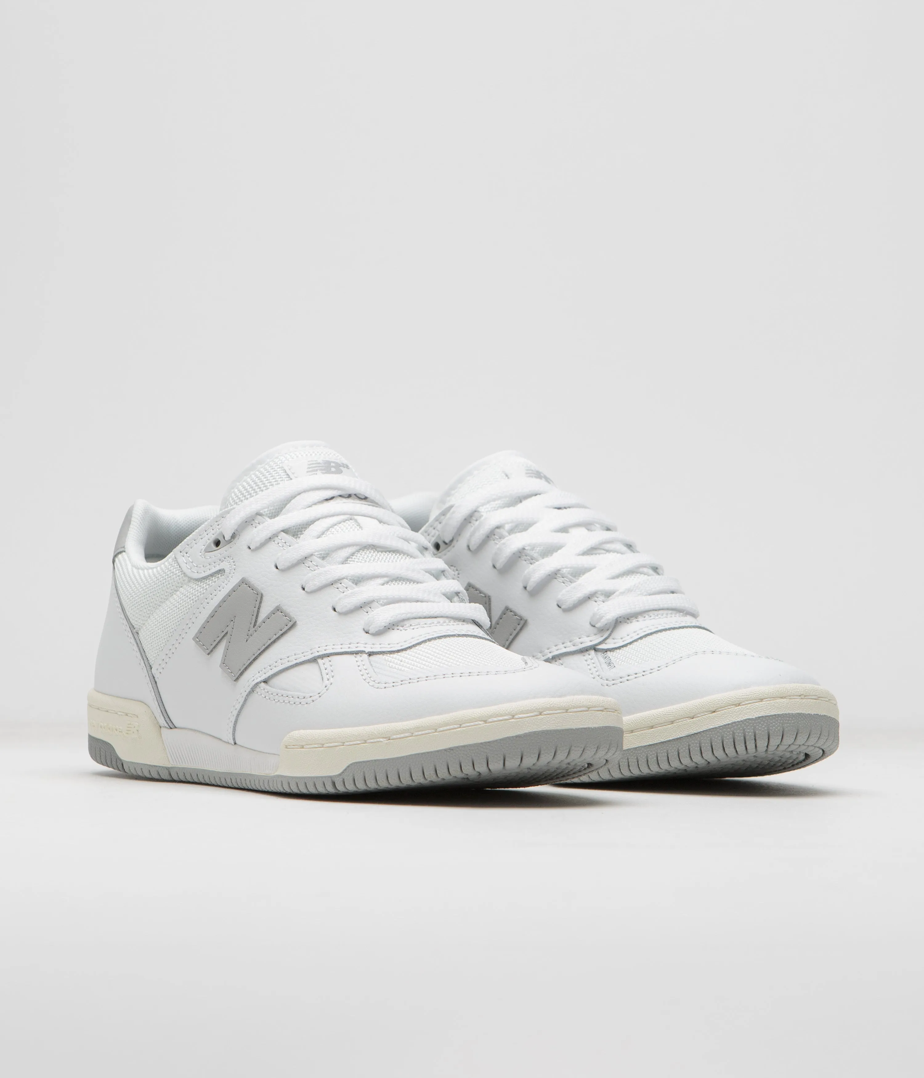 New Balance Numeric 600 Tom Knox Shoes - White / Grey