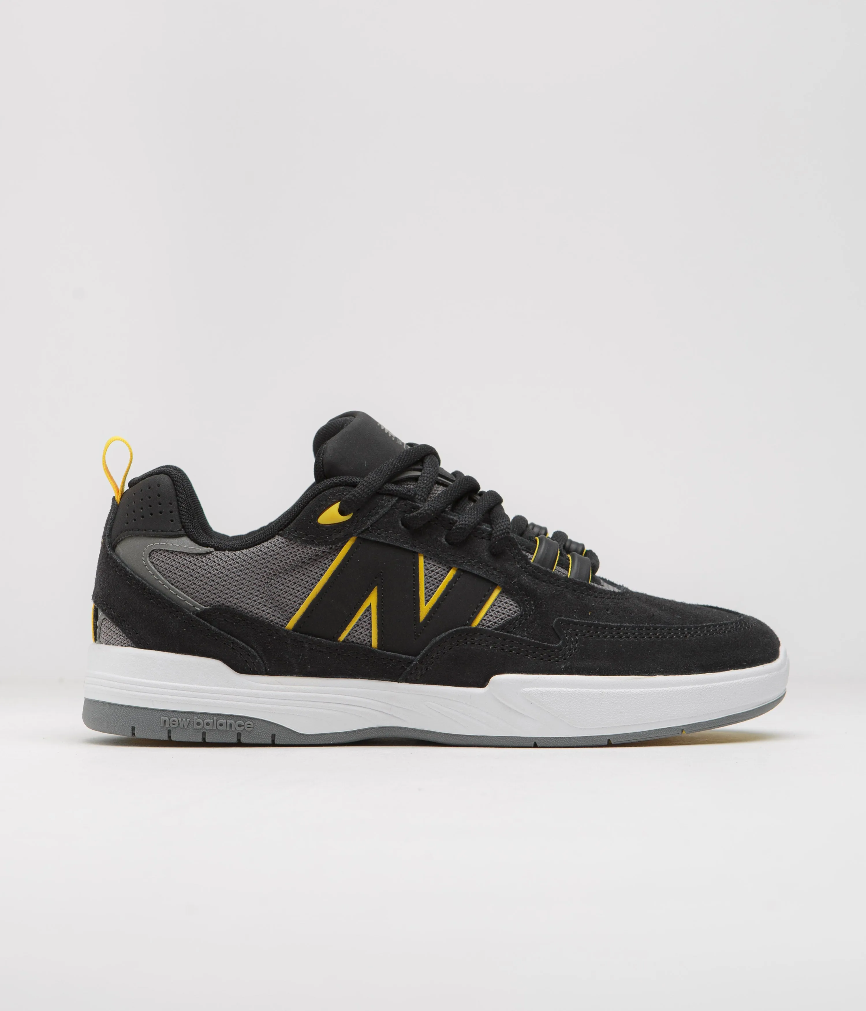 New Balance Numeric 808 Tiago Lemos Shoes - Black / Grey / White