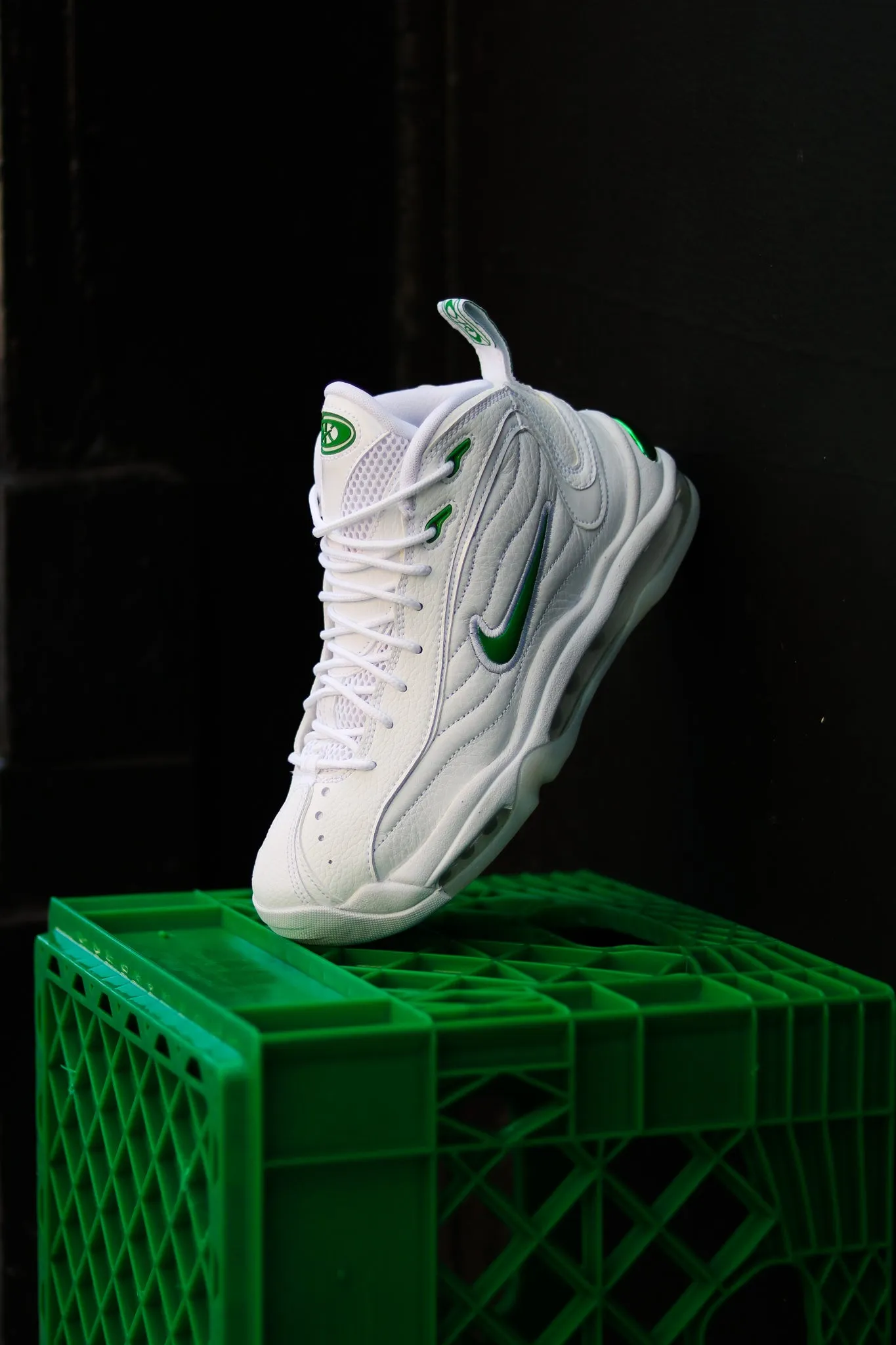 NIKE AIR TOTAL MAX UPTEMPO "WHITE/CLASSIC GREEN"