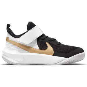 Nike Black/White/Gold Team Hustle D 10 A/C Children's Sneaker