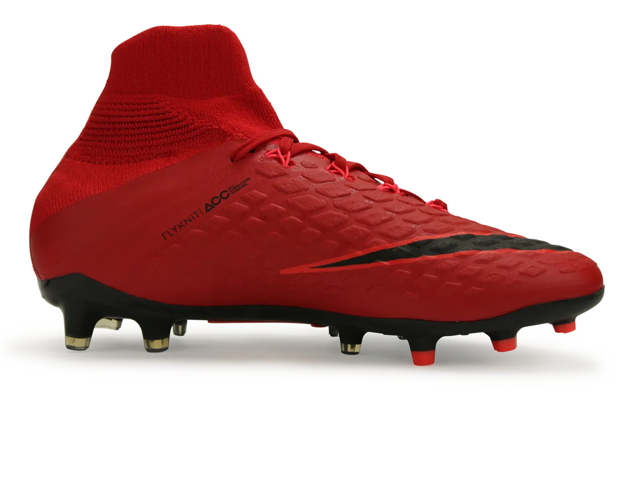 Nike Kids Hypervenom Phantom III Dynamic Fit FG University Red/Black