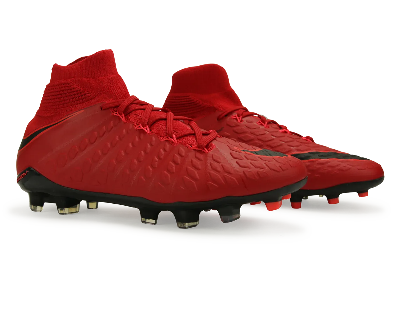 Nike Kids Hypervenom Phantom III Dynamic Fit FG University Red/Black