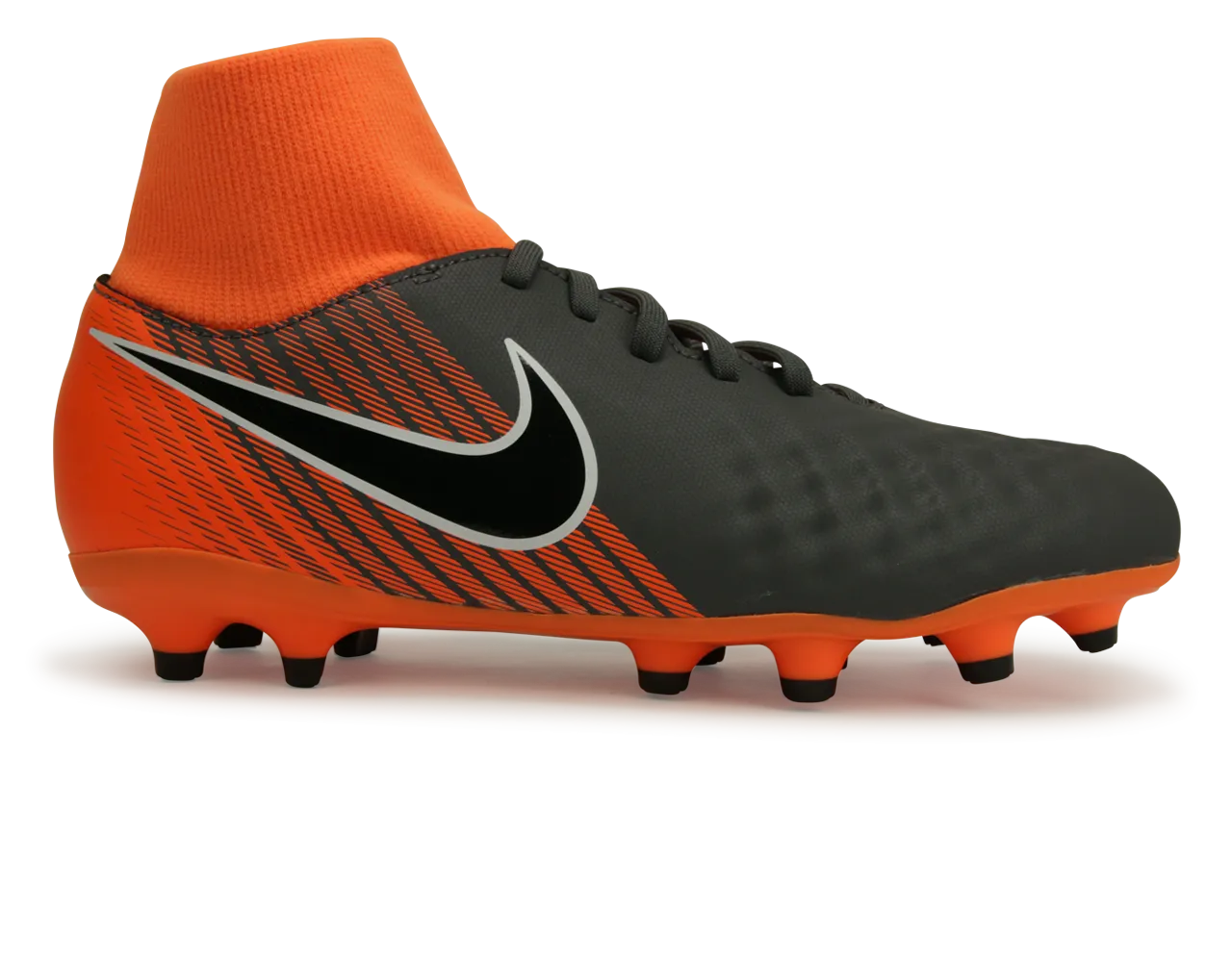 Nike Kids Magista Obra Academy DF FG Dark Grey/Balck/Total Orange