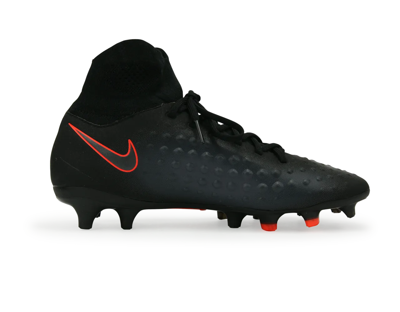 Nike Kids Magista Obra II FG Black/Total Crimson