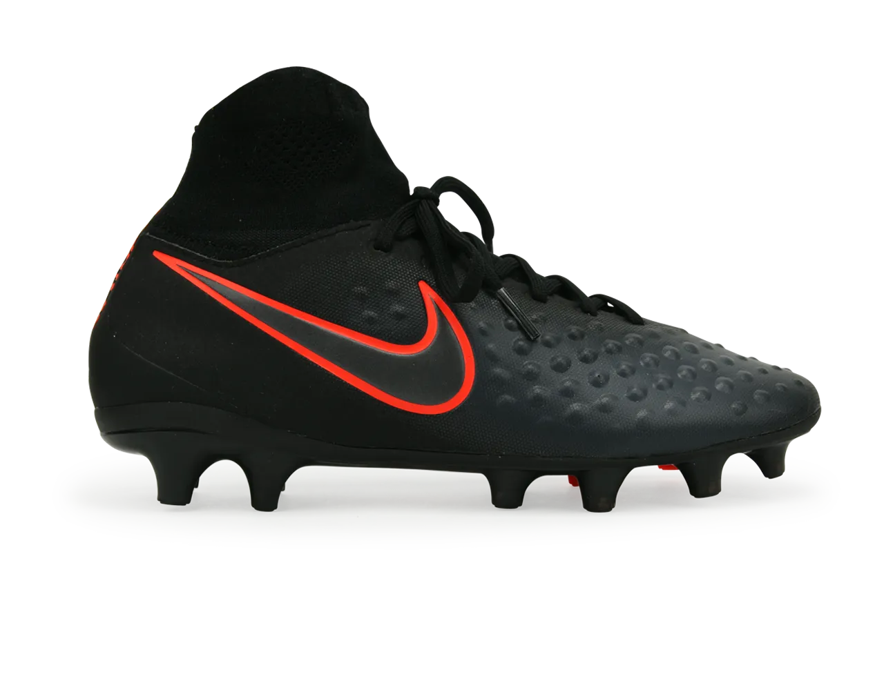 Nike Kids Magista Obra II FG Black/Total Crimson