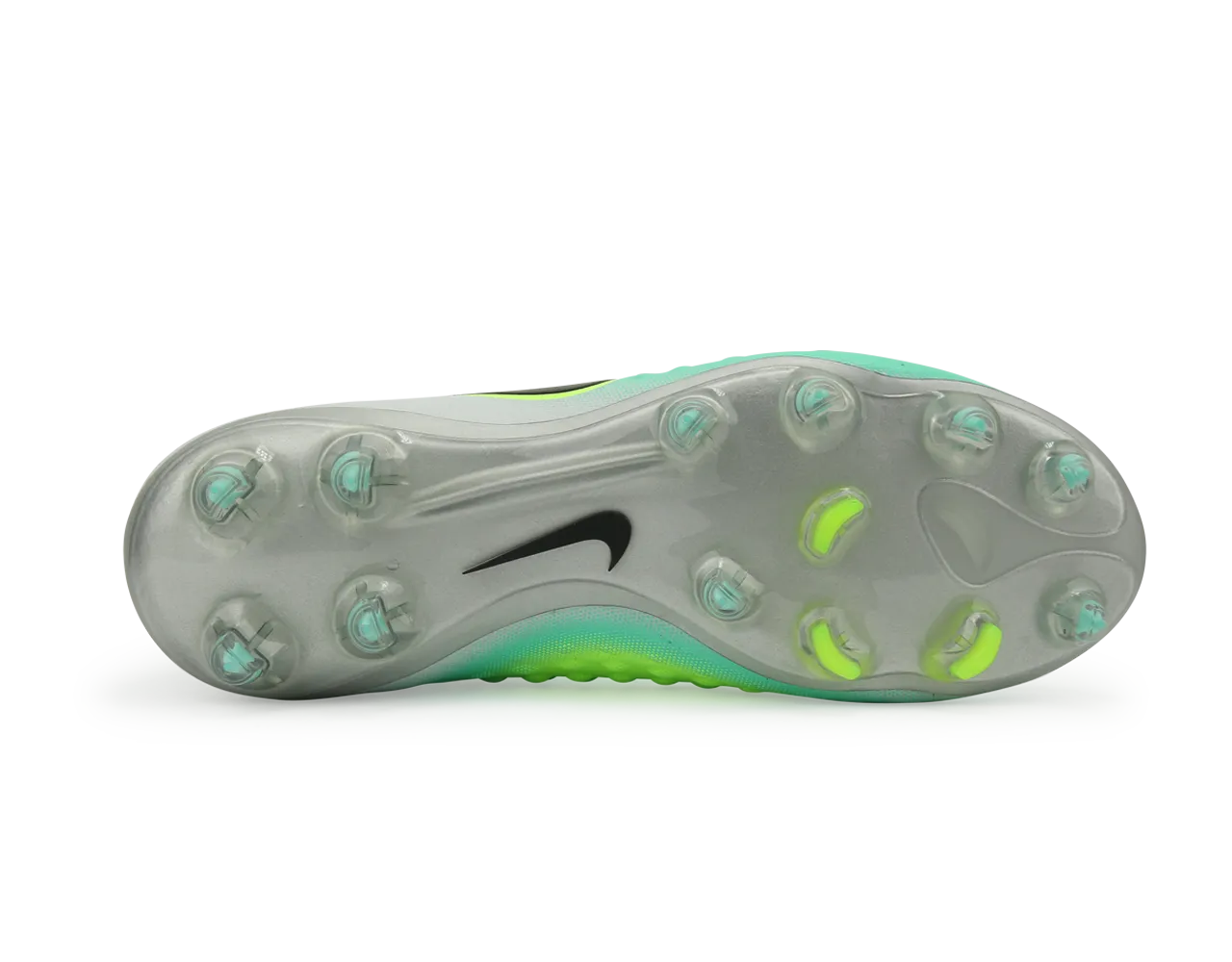 Nike Kids Magista Obra II FG Pure Platinum/Black/Ghost Green