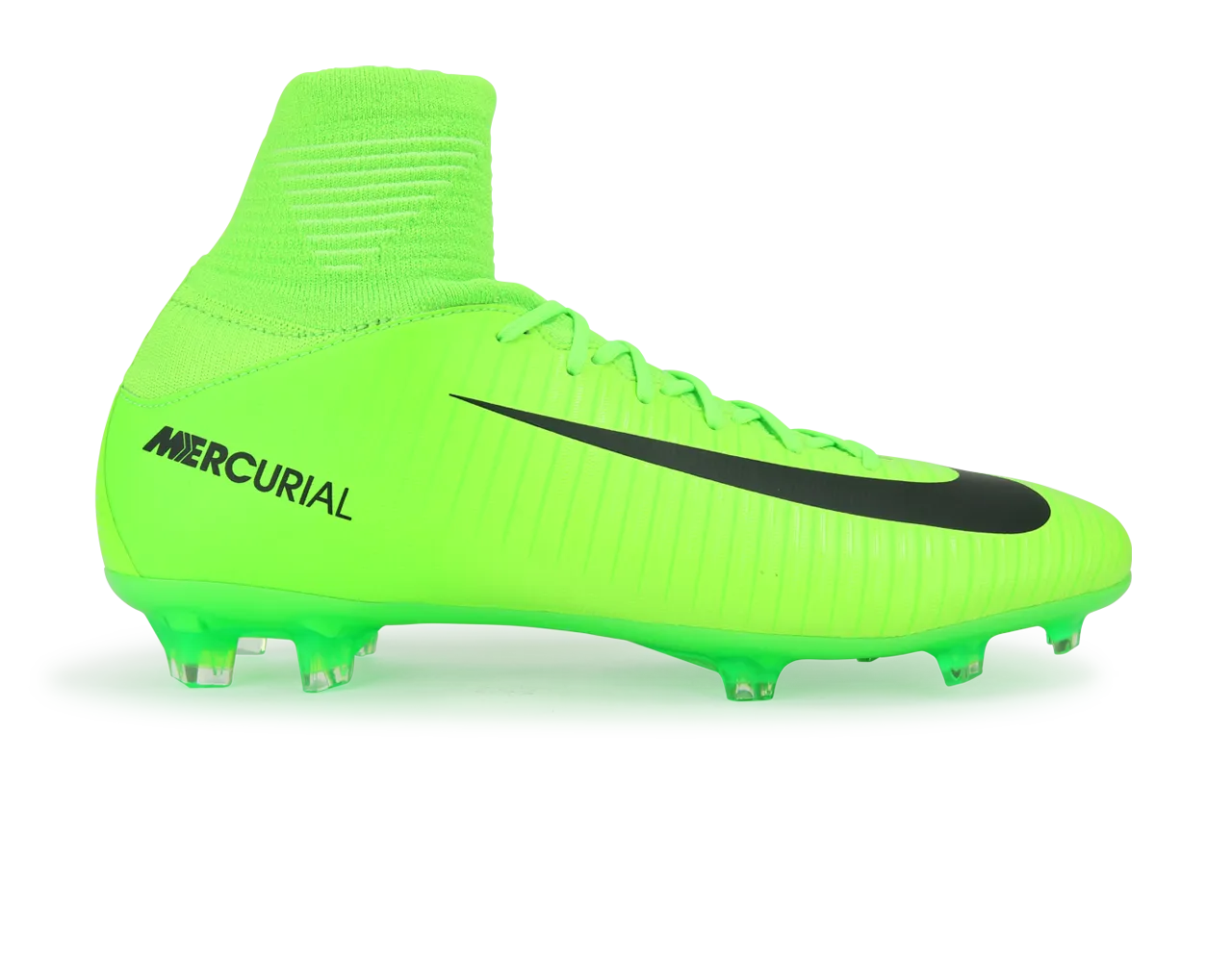 Nike Kids Mercurial Superfly V FG Electric Green/Black/Flash Lime