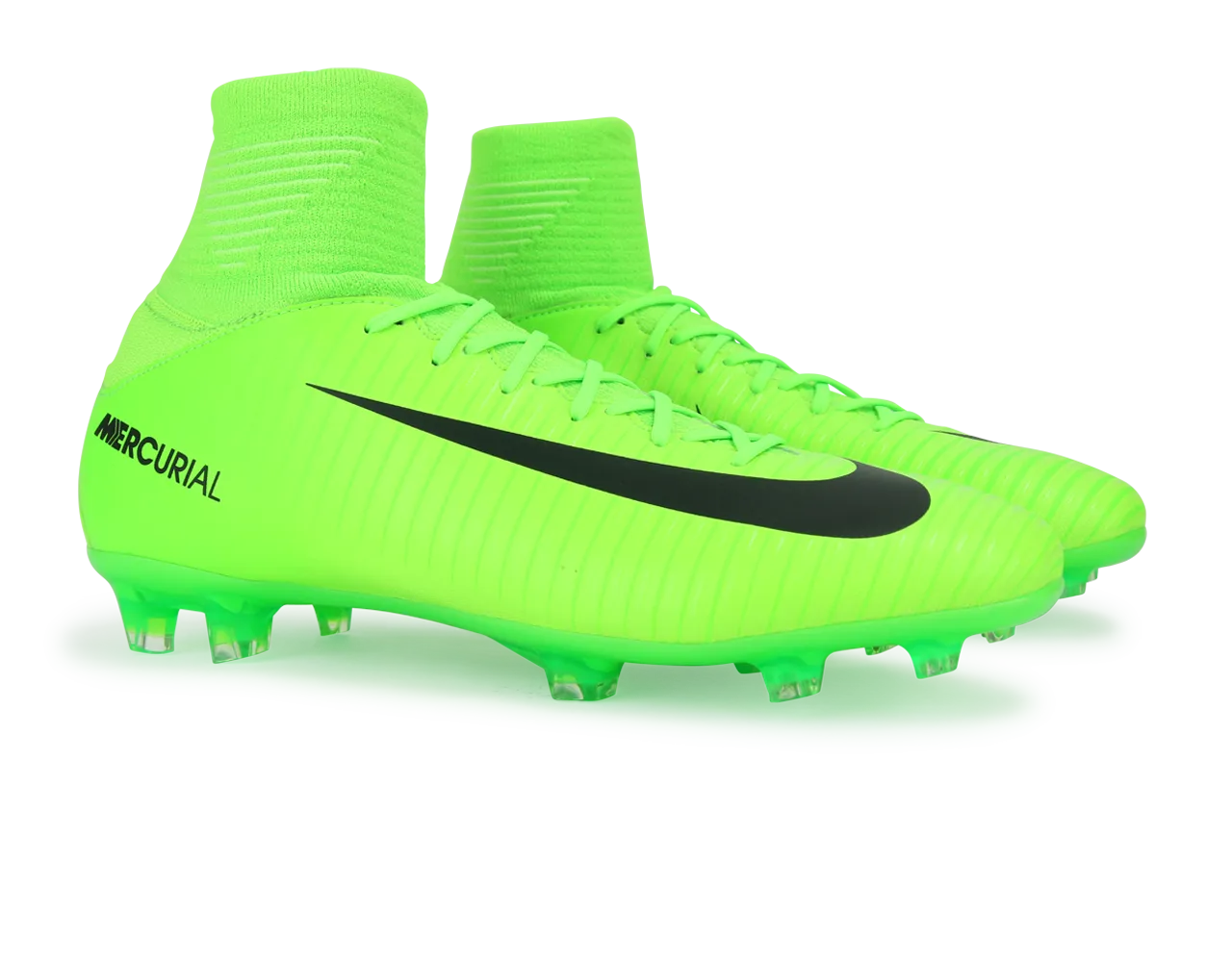 Nike Kids Mercurial Superfly V FG Electric Green/Black/Flash Lime