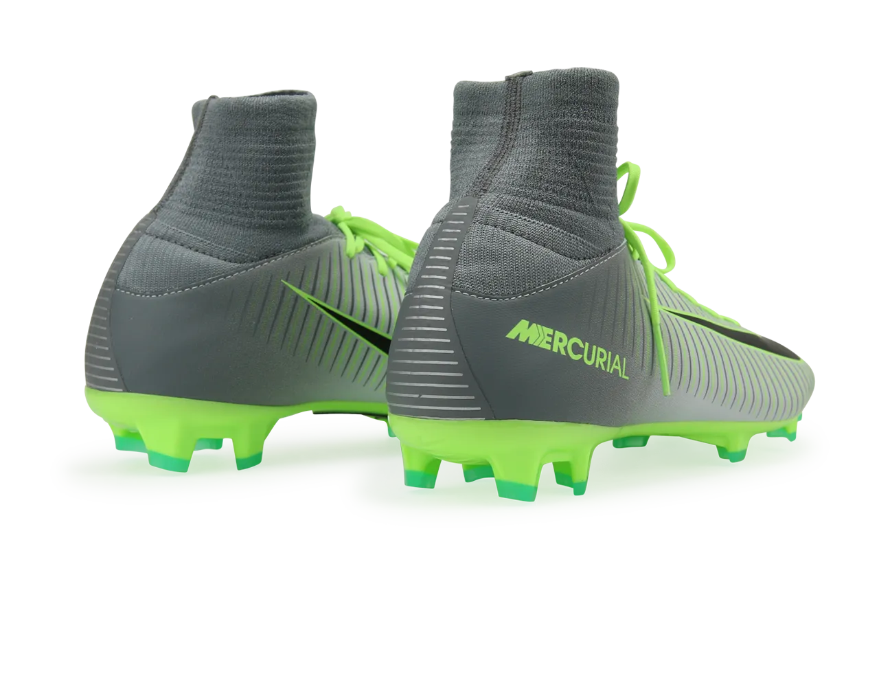 Nike Kids Mercurial Superfly V FG Pure Platinum/Black/Ghost Green