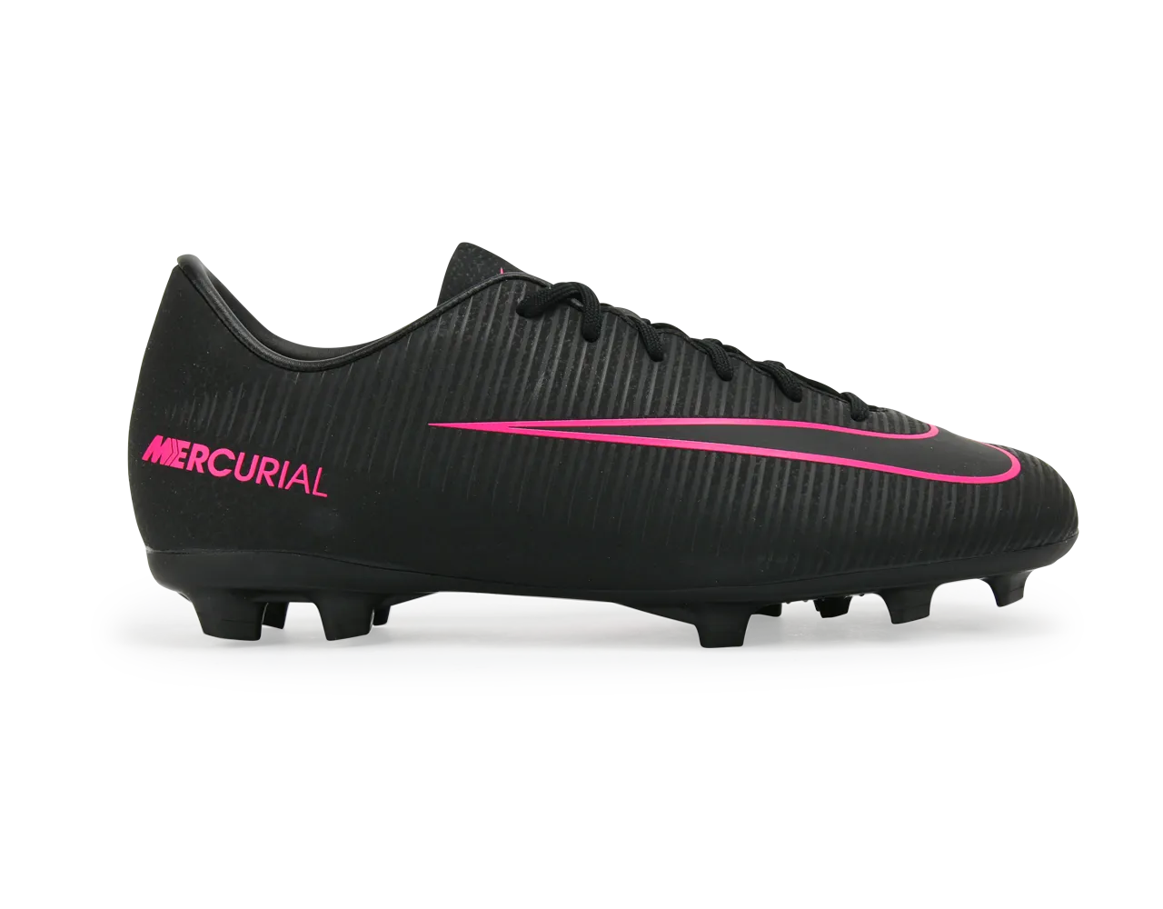 Nike Kids Mercurial Vapor XI FG Black/Black/Pink Blast