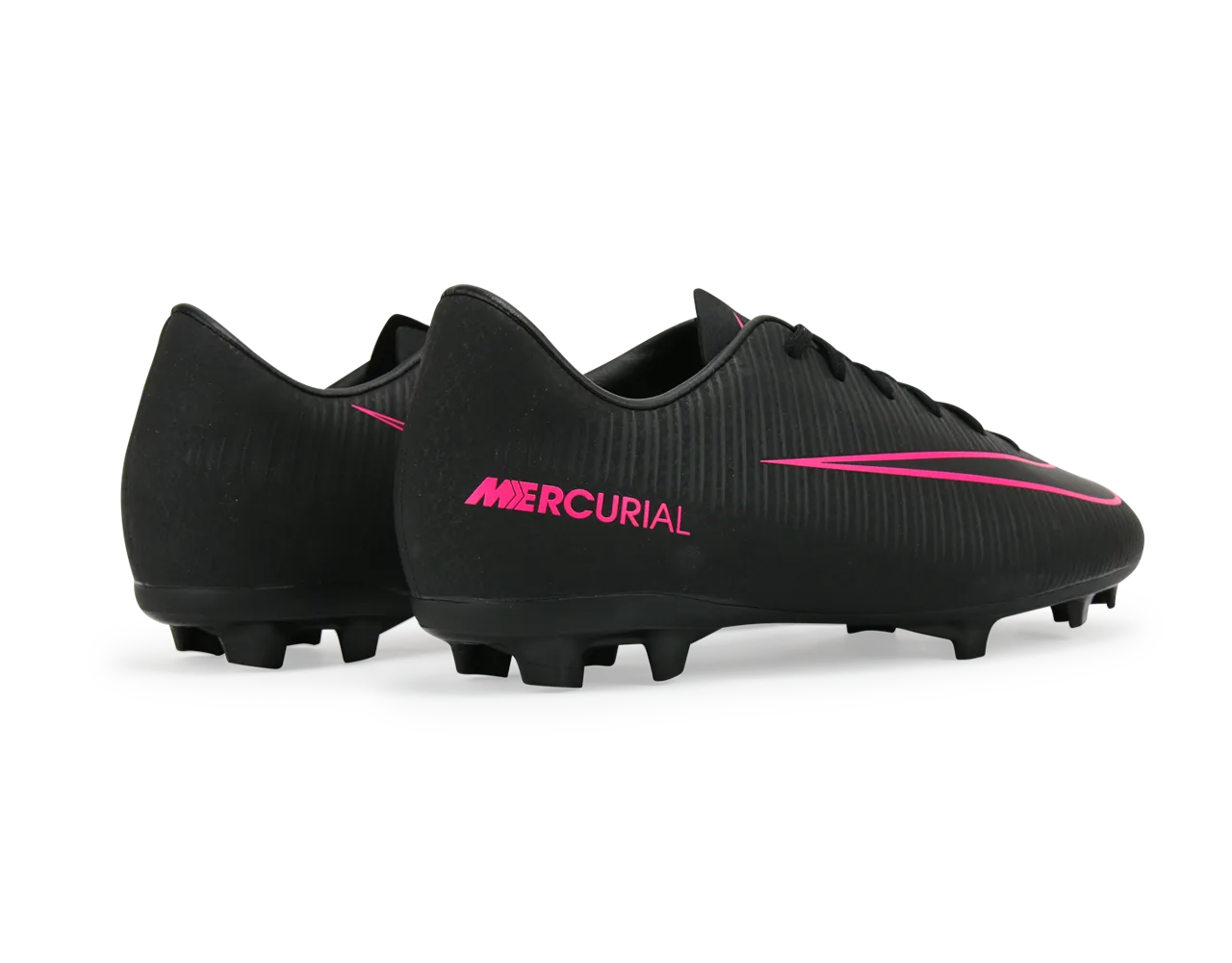 Nike Kids Mercurial Vapor XI FG Black/Black/Pink Blast