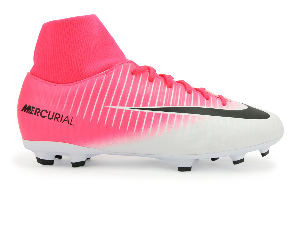 Nike Kids MercurialX Victory VI Dynamic Fit FG Racer Pink/Black/White